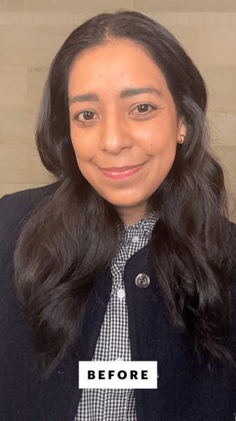 Foresto before applying the Impermeable AntiHumidity Spray